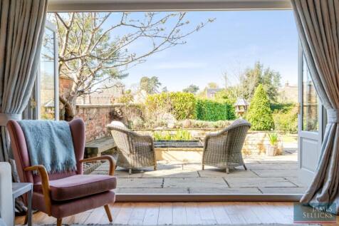 View of garden from sitting room
