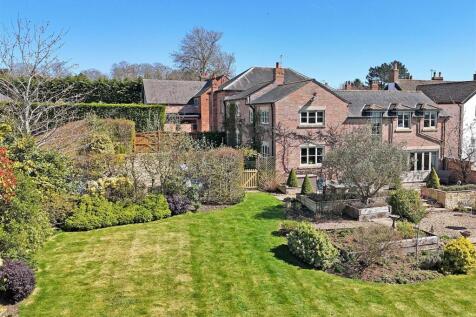 Rear elevation and garden