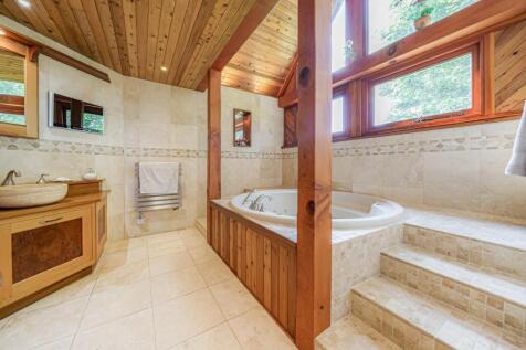 Luxury and spacious marble floor and walled ensuit