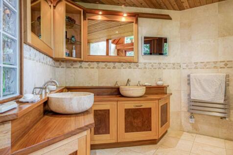 Luxury and spacious marble floor and walled ensuit