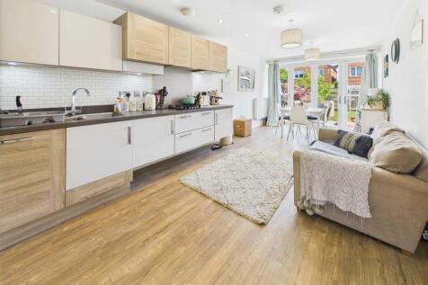 Open plan living dining kitchen