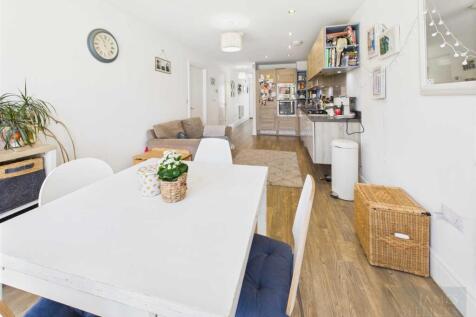 Open plan living dining kitchen