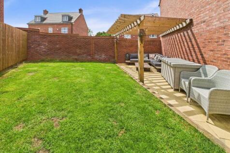 Landscaped rear garden