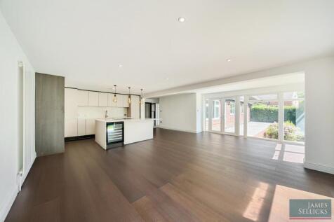 Open plan living dining kitchen