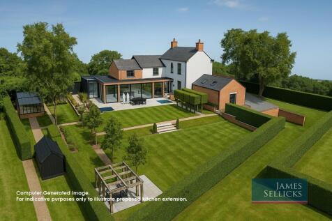 CGI of proposed kitchen extension