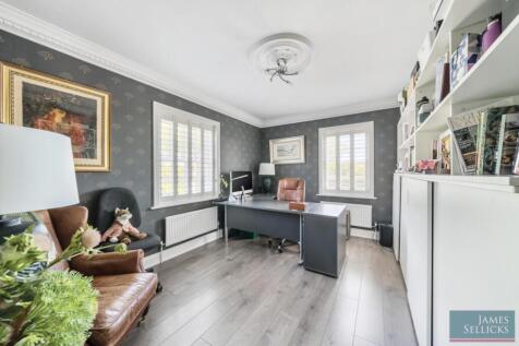 Office over double garage