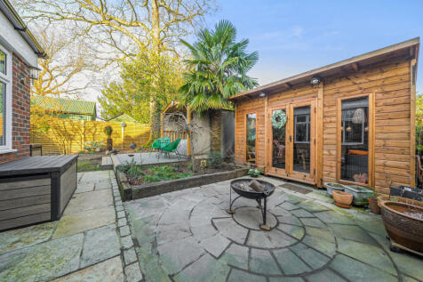 Patio and Cabin
