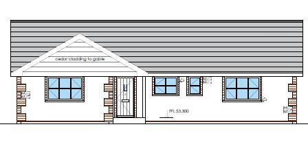 Front elevation plots 2 &amp; 3