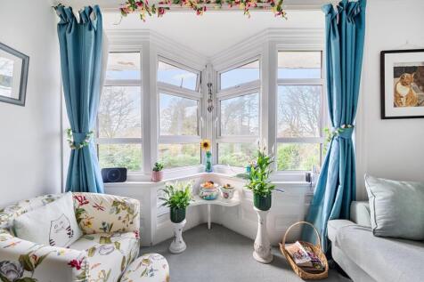 Oriel Bay Window Overlooking the Communal Garden