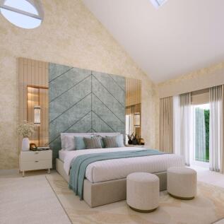 Bedroom CGI indicative only