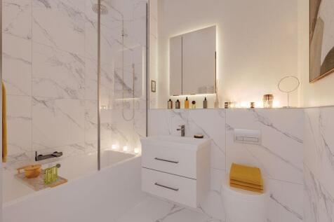 Bathroom CGI indicative only