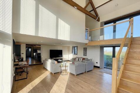 Open plan living area