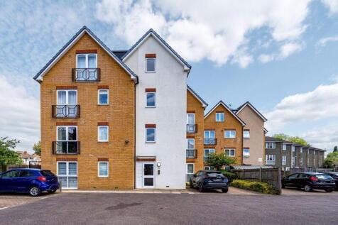 Front of flats