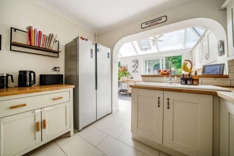 Kitchen and conservatory