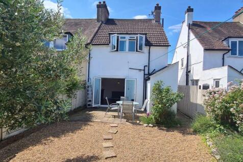 Garden looking onto house