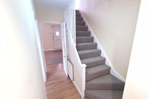 Hallway with stairs