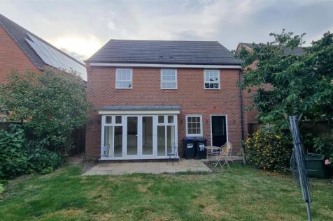 Rear of property
