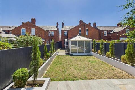 Rear of property