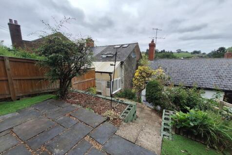 Rear of property
