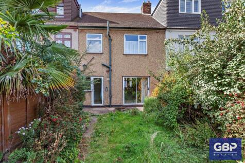 Rear of property