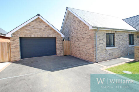 Double garage and Drive