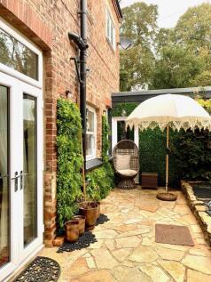 Rear courtyard