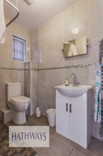 Downstairs shower room