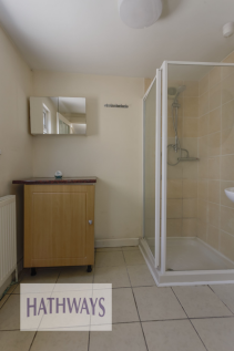 Downstairs shower room