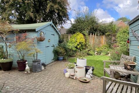 Patio and shed