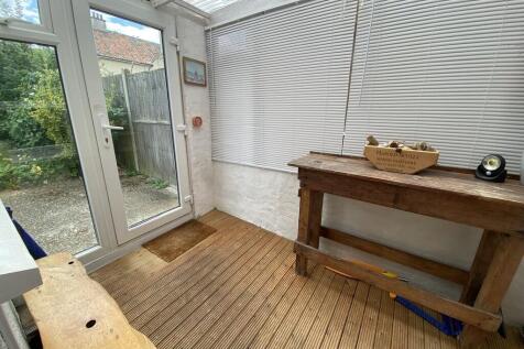 Rear porch