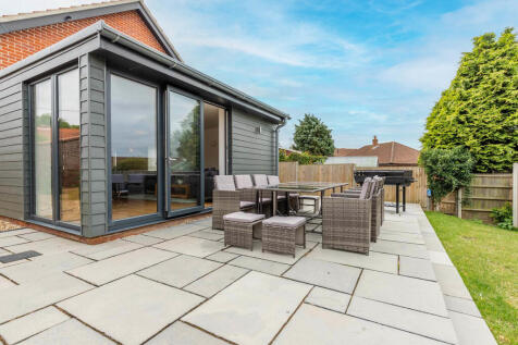 Rear patio