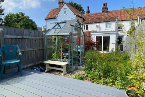 Deck and garden