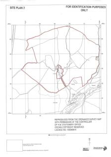SITE PLAN 2 -Caeaethgen land 