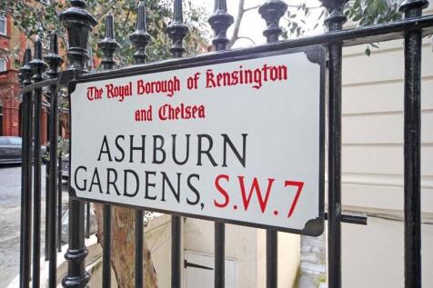 property in Ashburn Gardens, 
South Kensington, SW7