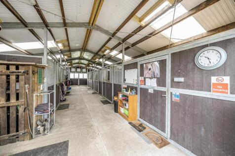 American barn interior