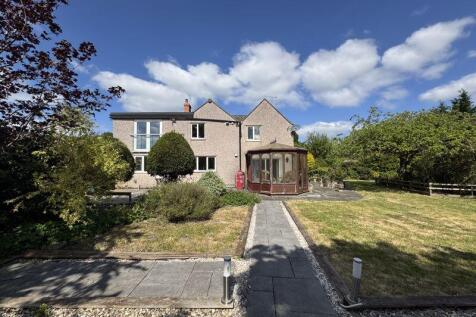 Rear of house