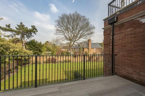 Balcony over garden