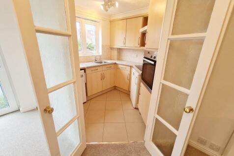 Doors to Kitchen