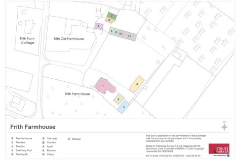 Site Plan W/ Key