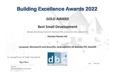 Builder&#39;s Award