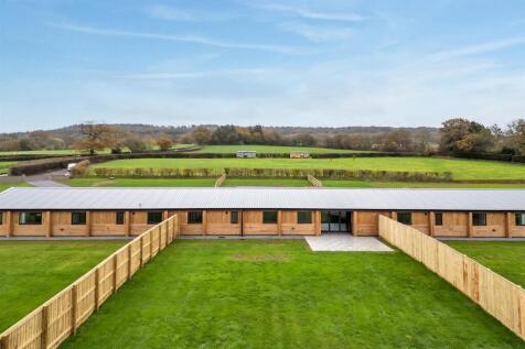 Back garden drone shot