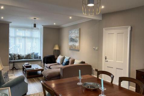 Open plan dining and living room