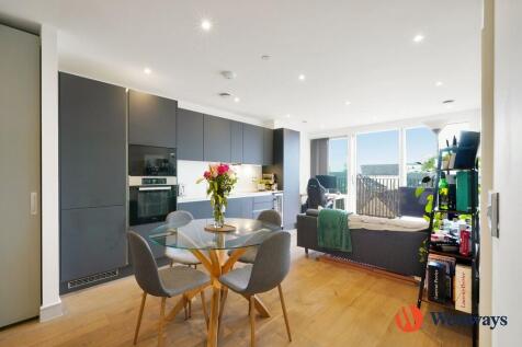 Open plan kitchen...