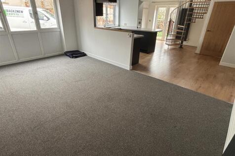 Open plan living area