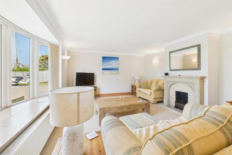 Lounge and bay window.