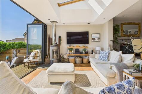 Lounge and Woodburner.