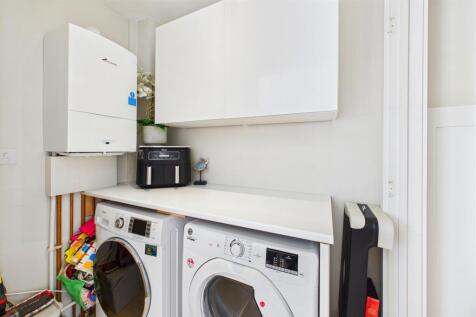 Utility area.