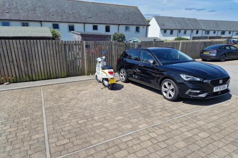 Parking spaces.
