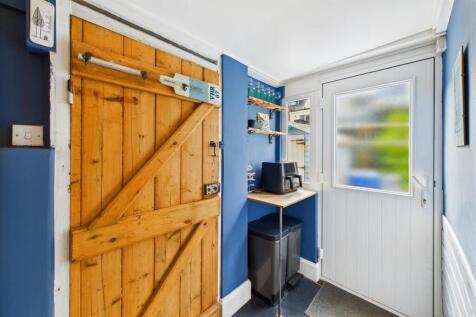 Rear door &amp; Entrance to storage