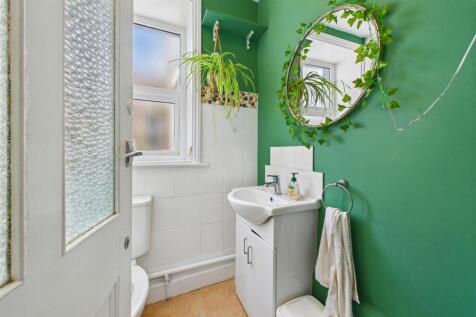 First floor toilet